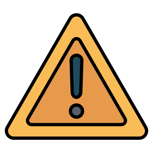 Warning sign Generic color lineal-color icon
