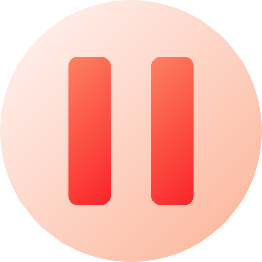 Pause Generic gradient fill icon