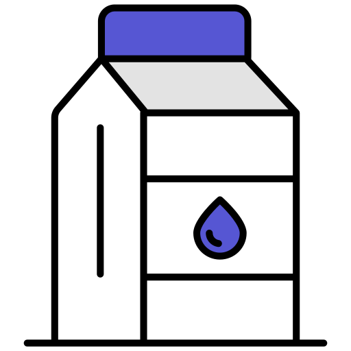 paquete de leche Generic color lineal-color icono