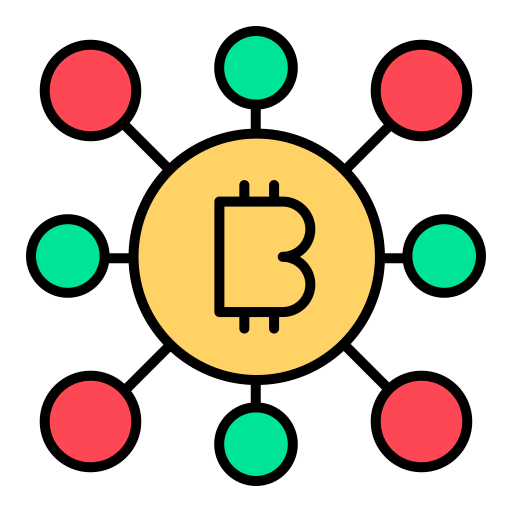 bitcóin Generic color lineal-color icono