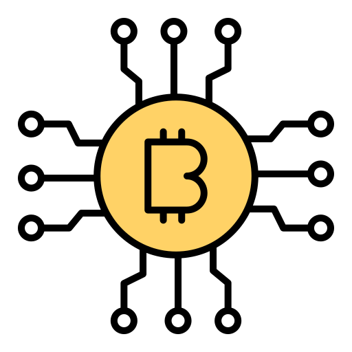 bitcoin Generic color lineal-color Icône