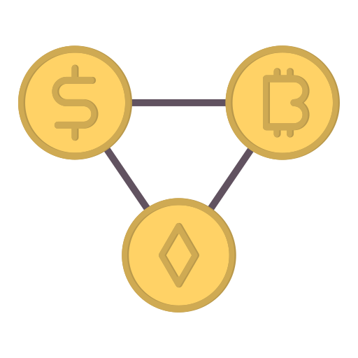crypto-monnaie Generic color fill Icône