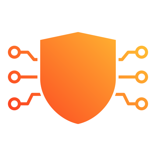Cyber security Generic gradient fill icon