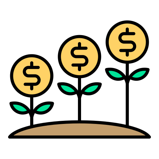 Money growth Generic color lineal-color icon