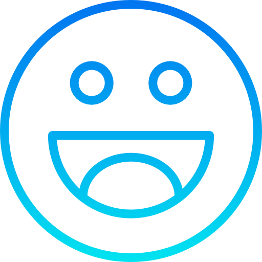 미소 srip Gradient icon