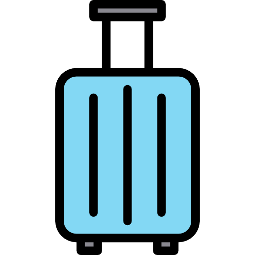 equipaje srip Lineal Color icono