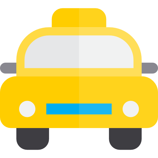 taxi srip Flat icono