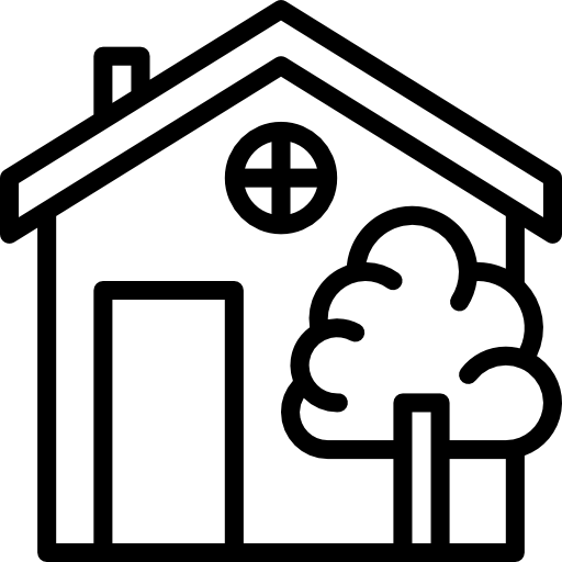 pueblo srip Lineal icono