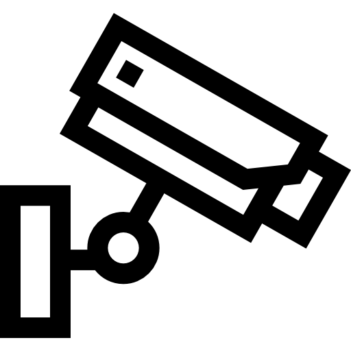 cctv Basic Straight Lineal ikona