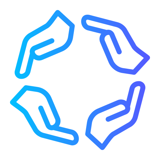 Collaboration Generic gradient outline icon