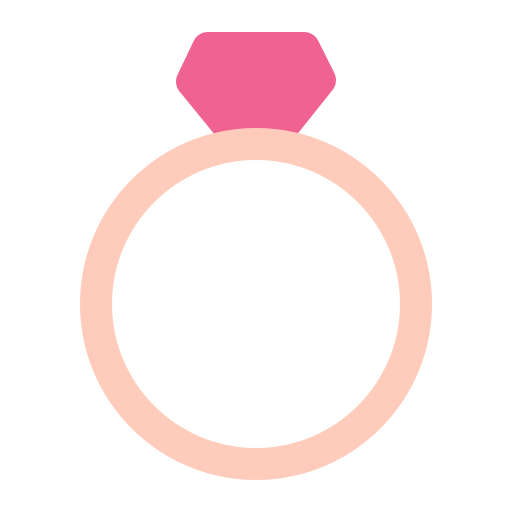 бриллиантовое кольцо Generic color fill иконка