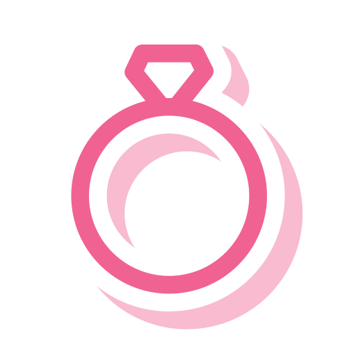 다이아몬드 반지 Generic color fill icon