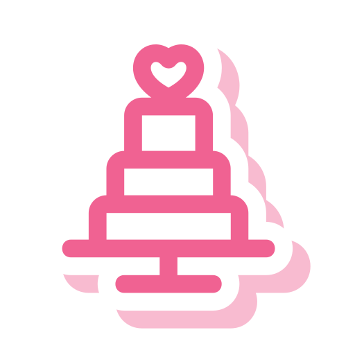 Wedding cake Generic color fill icon