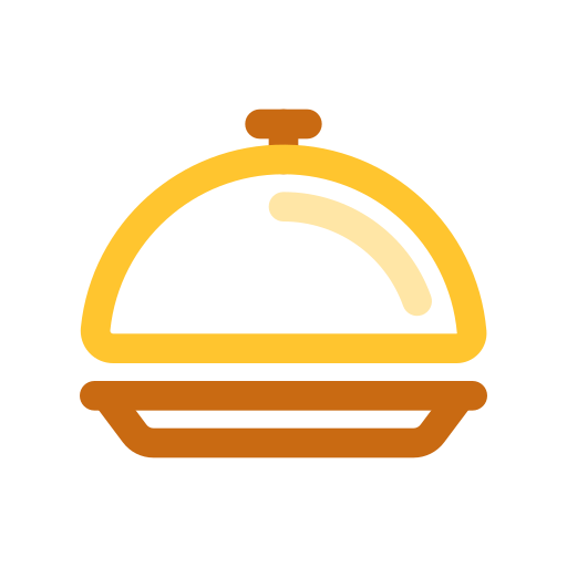 copertura alimentare Generic color outline icona