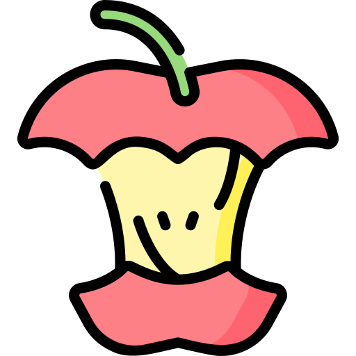 corazón de manzana Special Lineal color icono