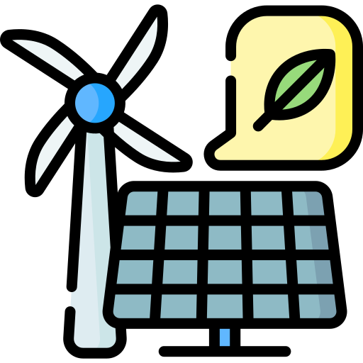 Green energy Special Lineal color icon