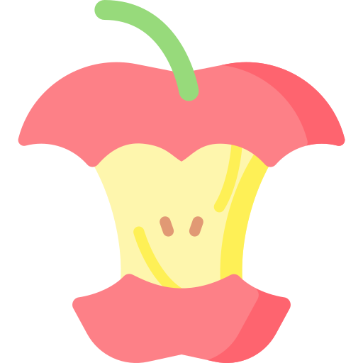 miolo de maçã Special Flat Ícone