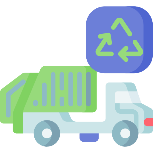 Recycle truck Special Flat icon