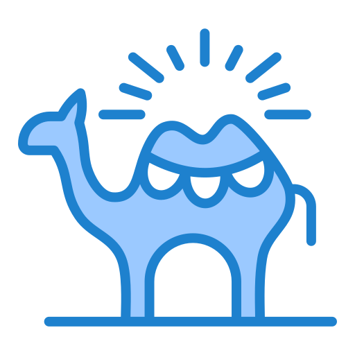 Camel Generic color lineal-color icon