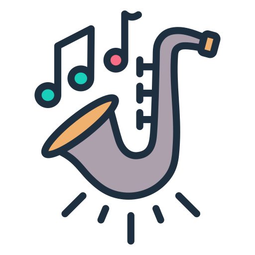 jazz Generic color lineal-color icon