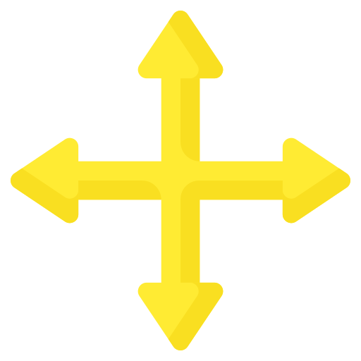 Intersection Generic color fill icon