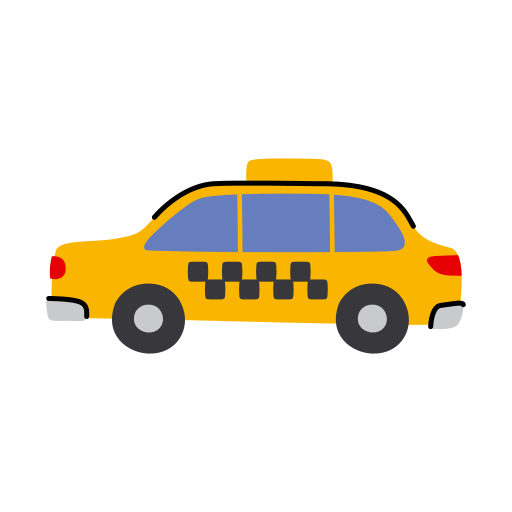 Такси Generic color lineal-color иконка
