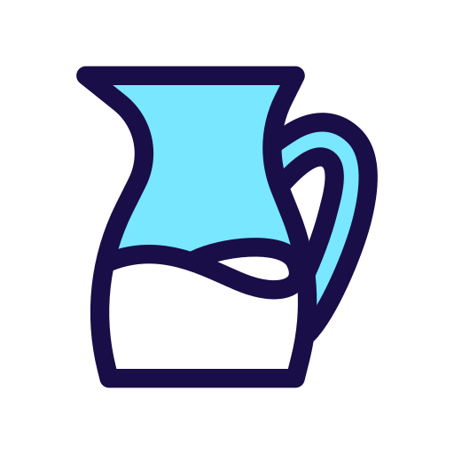 Milk jug Generic color lineal-color icon