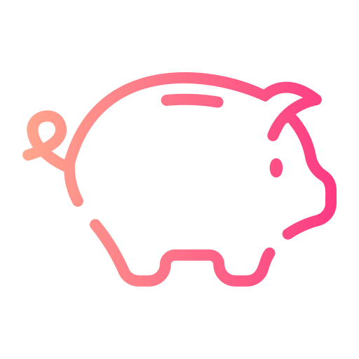 sparschwein Generic gradient outline icon