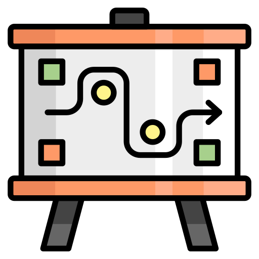 Strategic planning Generic color lineal-color icon
