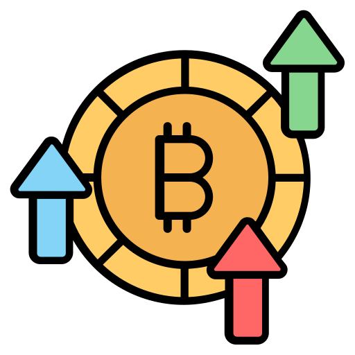 rynek bitcoina Generic color lineal-color ikona
