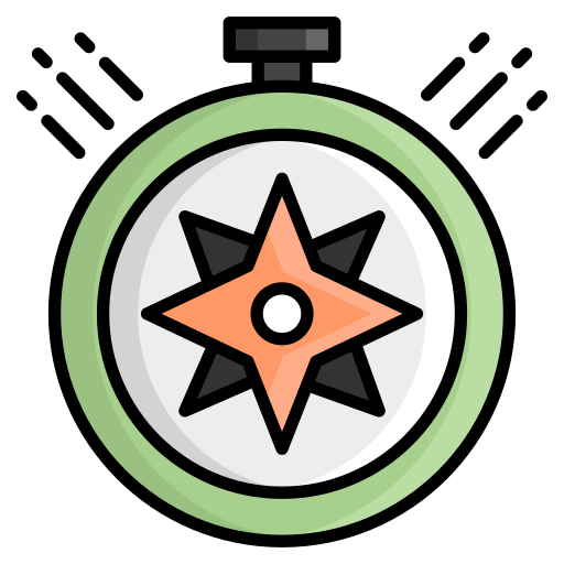kompas Generic color lineal-color icoon