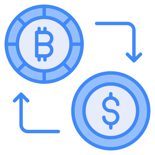 bitcoin-austausch Generic color lineal-color icon