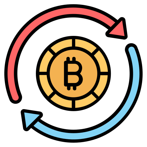 bitcoin-austausch Generic color lineal-color icon