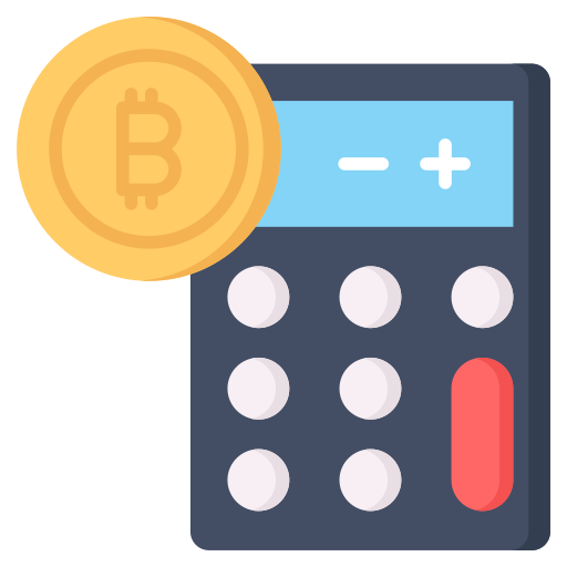 bitcoin-calculator Generic color fill icoon