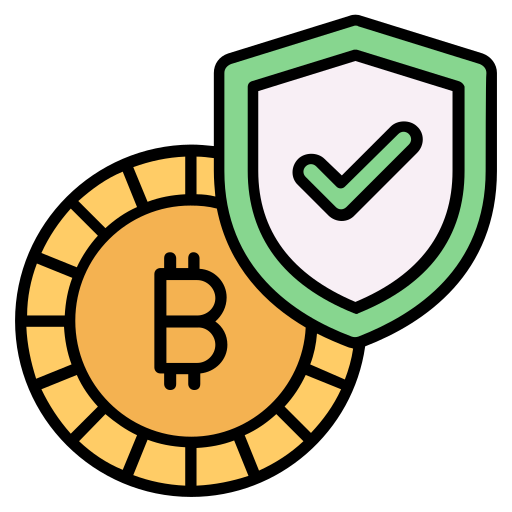 seguridad de bitcoins Generic color lineal-color icono