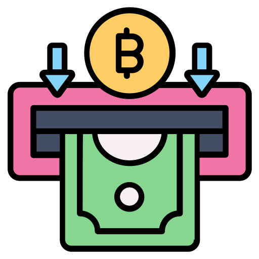 retiro de bitcoins Generic color lineal-color icono