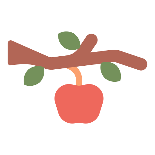 jabłko Generic color fill ikona
