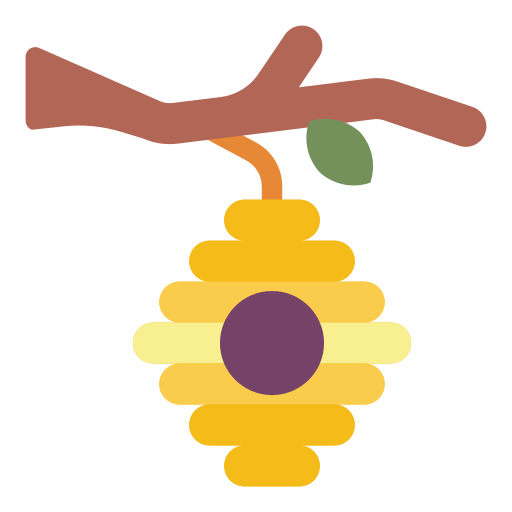 Bee hive Generic color fill icon
