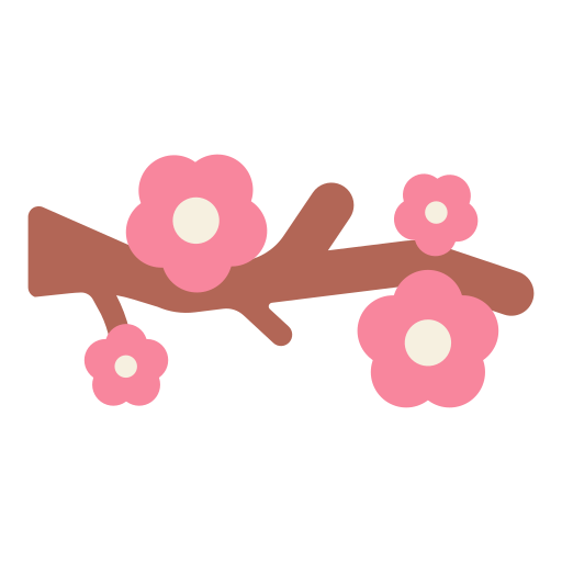 flor de cerezo Generic color fill icono
