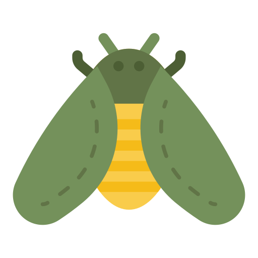Cicada Generic color fill icon