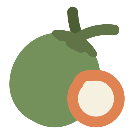 Coconut Generic color fill icon