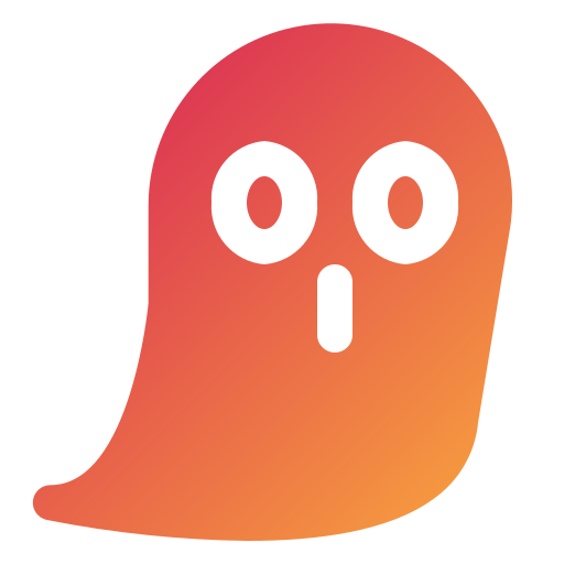 spook Generic gradient fill icoon