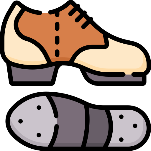 zapatos de tap Special Lineal color icono