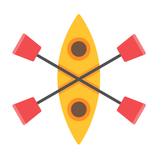 kajak Generic color fill icon