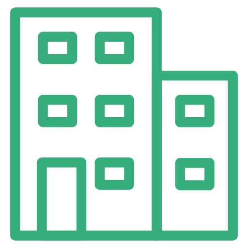 Building Generic color outline icon