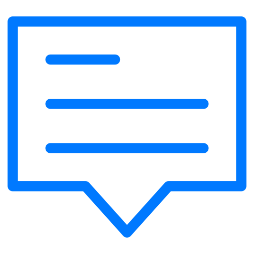 Comment Generic color outline icon