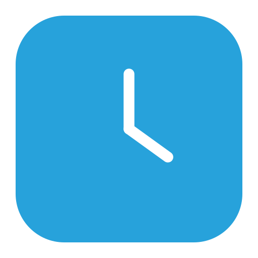 Time Generic color fill icon