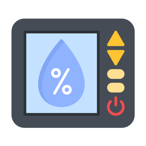 Humidity Generic color fill icon