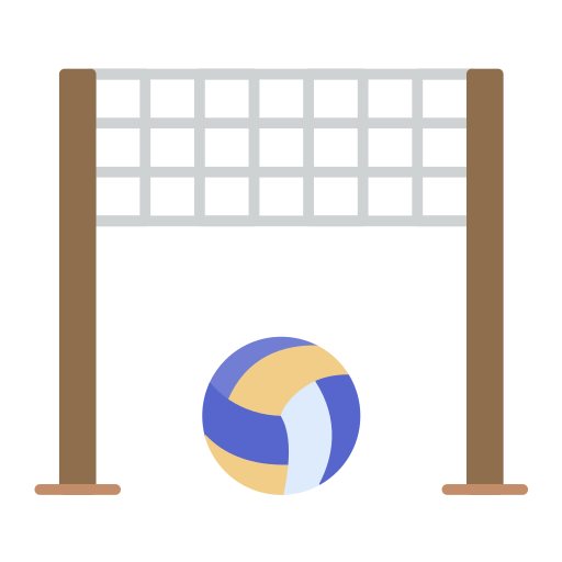 Volleyball Generic color fill icon