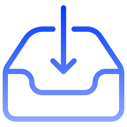 postbus Generic gradient outline icoon